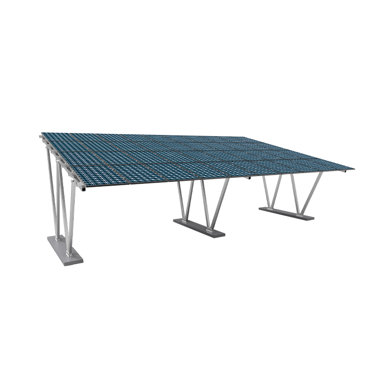 Carport PV монтаж